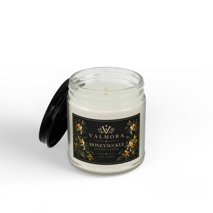 Honeysuckle Soy Wax Candle | Hand-Poured Natural Candle (4oz & 9oz)