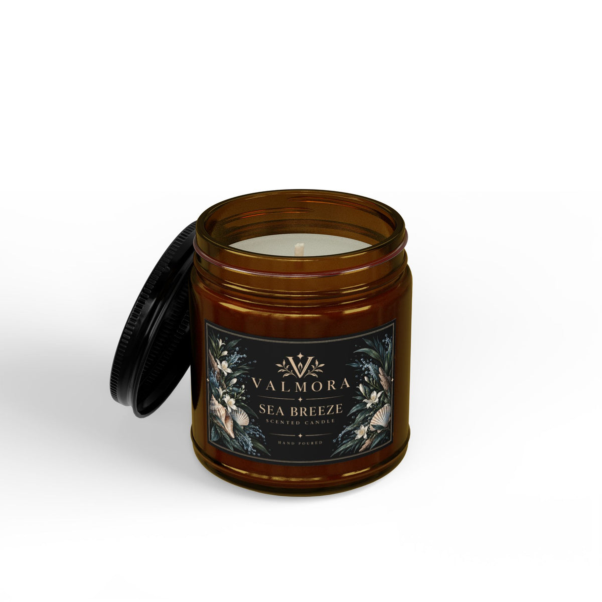 Sea Breeze Soy Candle | Natural Cotton Wick | 4oz & 9oz