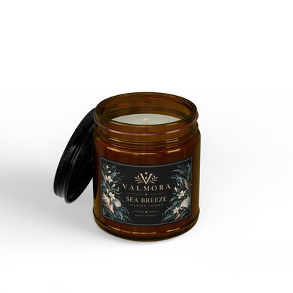 Sea Breeze Soy Candle | Natural Cotton Wick | 4oz & 9oz