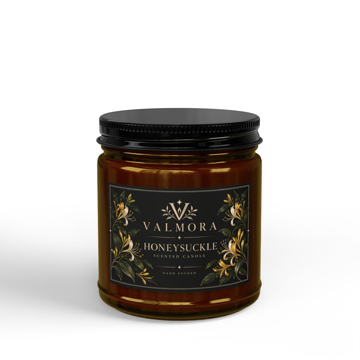 Honeysuckle Soy Wax Candle | Hand-Poured Natural Candle (4oz & 9oz)