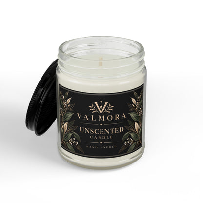 Unscented Soy Candle | Fragrance-Free & Natural | 4oz & 9oz