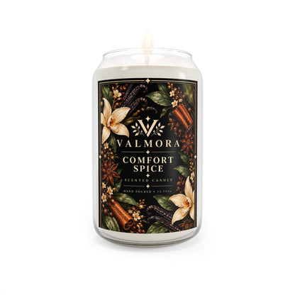 Comfort Spice Soy Candle | Vanilla, Cinnamon & Clove | 13.75oz Glass Jar