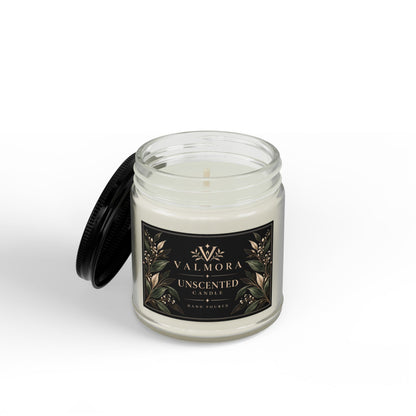 Unscented Soy Candle | Fragrance-Free & Natural | 4oz & 9oz