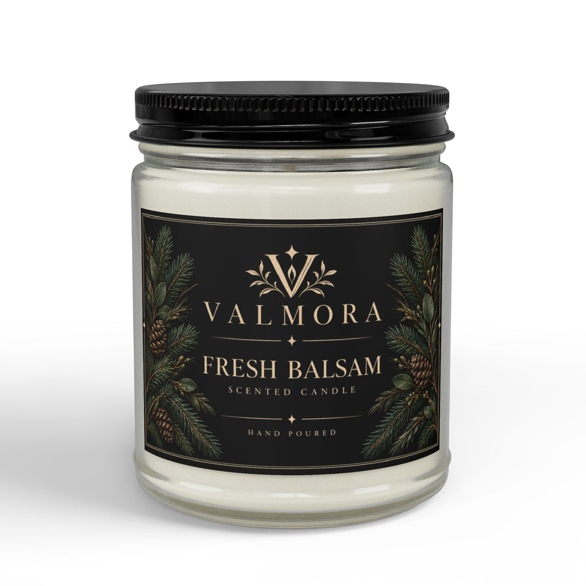 Fresh Balsam Scented Soy Candle | 4oz & 9oz