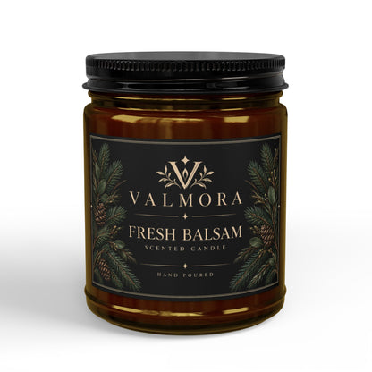 Fresh Balsam Scented Soy Candle | 4oz & 9oz