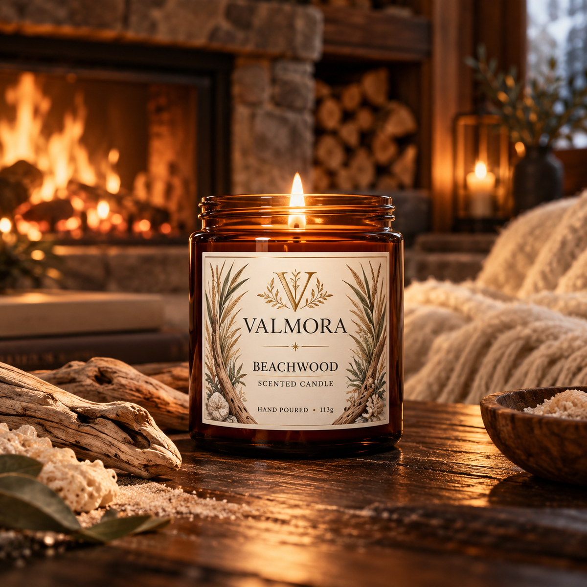 Scented Candles, Coconut Apricot Wax (4oz, 9oz)