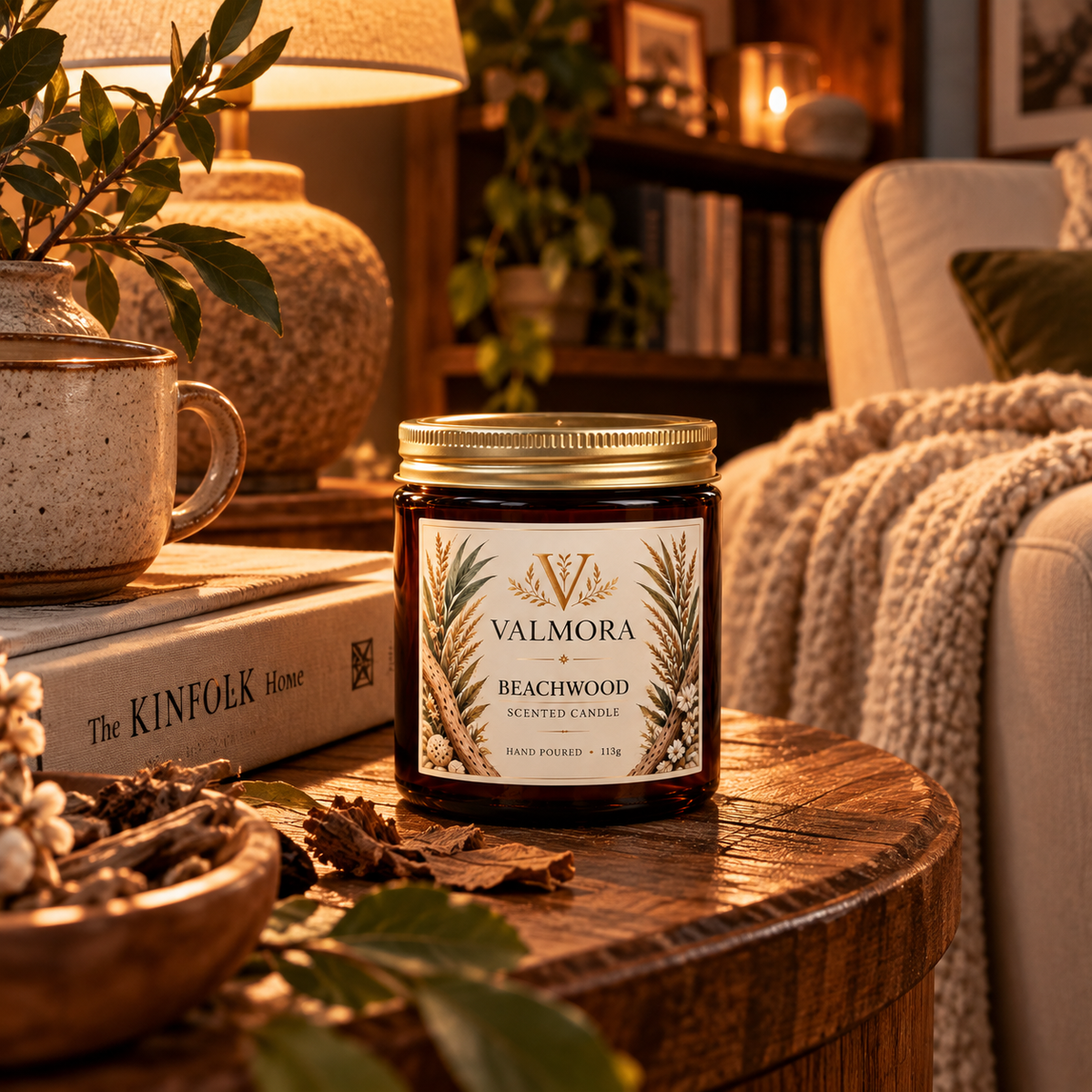 Scented Candles, Coconut Apricot Wax (4oz, 9oz)