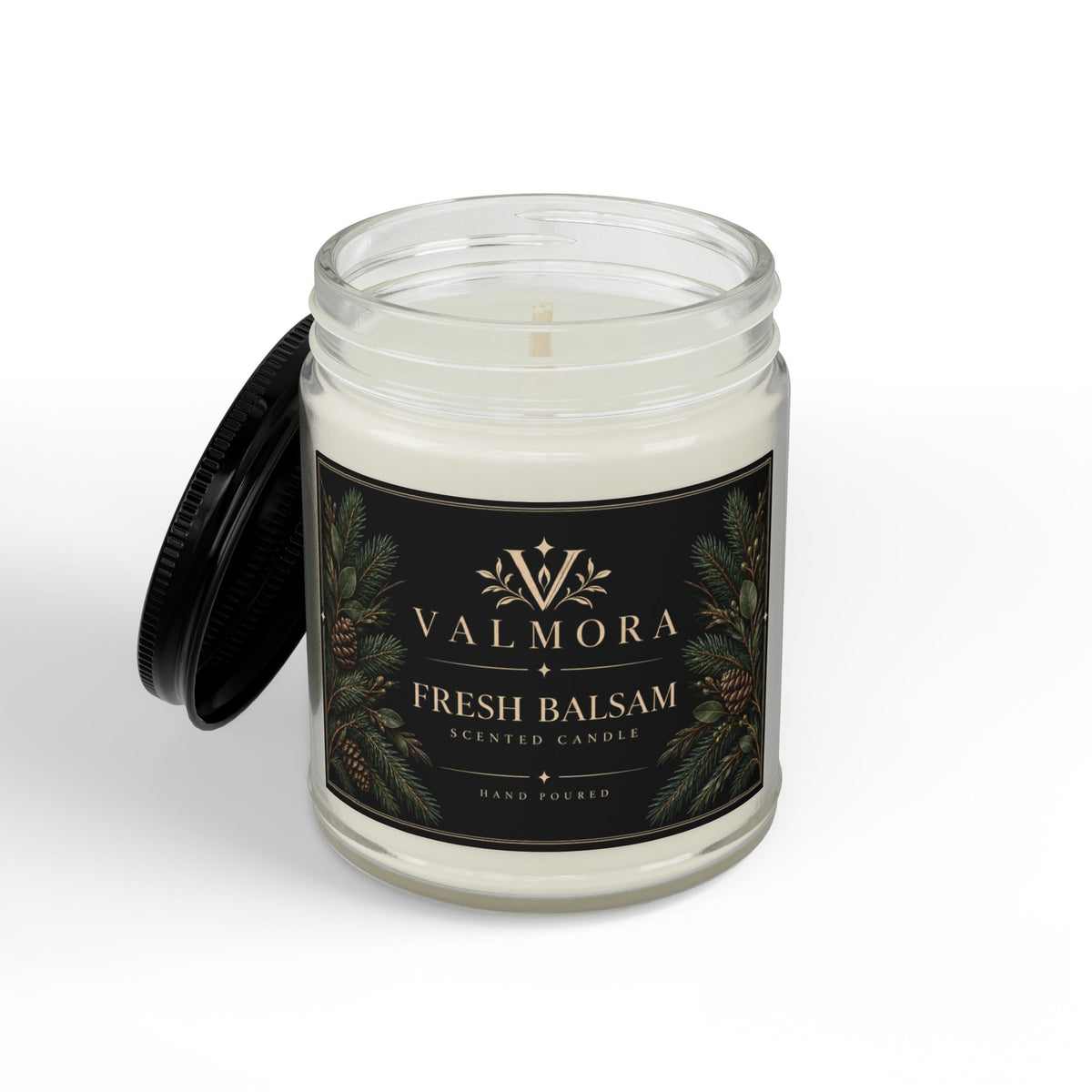 Fresh Balsam Scented Soy Candle | 4oz & 9oz