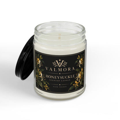 Honeysuckle Soy Wax Candle | Hand-Poured Natural Candle (4oz & 9oz)