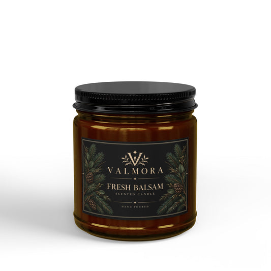 Fresh Balsam Scented Soy Candle | 4oz & 9oz