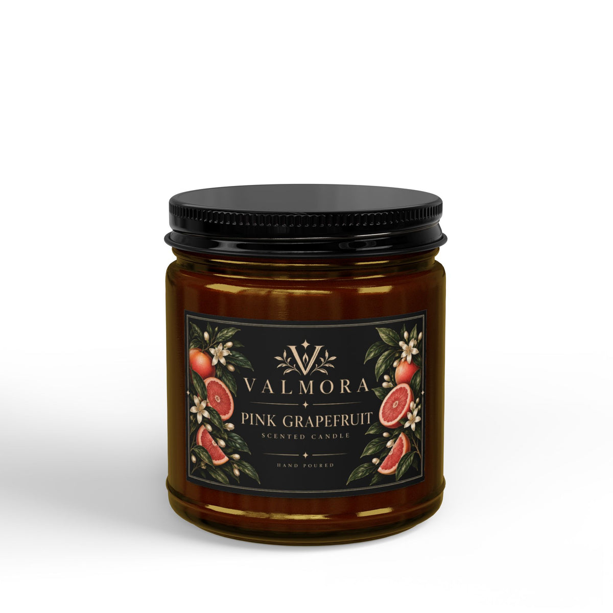 Pink Grapefruit Soy Candle | Natural Cotton Wick | 4oz & 9oz