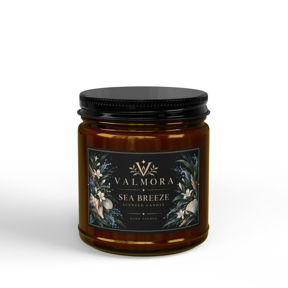 Sea Breeze Soy Candle | Natural Cotton Wick | 4oz & 9oz