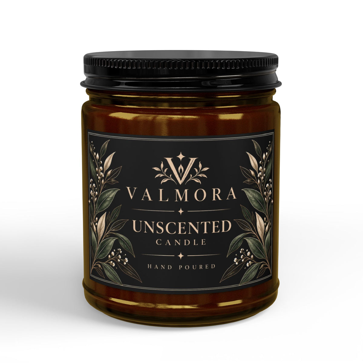 Unscented Soy Candle | Fragrance-Free & Natural | 4oz & 9oz
